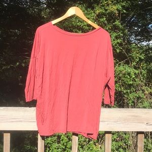 3/4 sleeve slub shirt by Piko